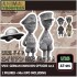 1/35 WWII German Unknown Officer Set A (2 E.T figures & 1 Mini UFO)