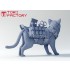 1/6 Miniature Animal - Tactical Cat (suitable for action figures and more)