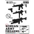 1/12 Korean Army Firearms K201, K7, K1, K5