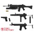 1/12 Korean Army Firearms K201, K7, K1, K5