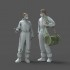1/35 Heroes - The COVID-19 Health Care Workers Vol.1 (2 Figures)