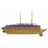 1/350 Turtle Ship Type C with 2 Sank Sekibune [First Edition]