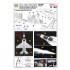 1/72 FA-50PH / FA-50GF Conversion Kit for Academy T-50 Kit