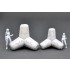1/350 Anti-tank Obstacles - Tetrapods (45pcs)
