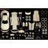 1/24 LBWK Lexus LC500 Wide Body RHD (White Box Art) Full kit