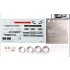 1/24 Hiace S.A.D Custom Stinger J High Roof Transkit parts for Aoshima kit
