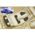 1/24 Mitsubishi Lancer Evolution VI #Grey Carpet set for Tamiya kit