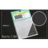1/64 Carbon Fiber Decal - Twill Weave (2 sheets, each 65 x 30mm)