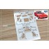 1/24 Mazda RX-7 FC Hood Structure (PE) for Tamiya kit