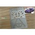 1/24 Nissan GT-R R33 Hood Structure (PE) for Tamiya kit