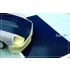1/18 - 1/25 Blue Carbon Fiber Decal Twill Weave (110 x 70mm)