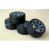 1/24 16'' XXR 522 Rim set with Tyres