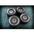 1/24 19'' BBS LM Rim set with Tyres