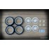 1/24 19'' BBS LM Rim set with Tyres