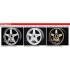 1/24 16'' TRD T3 Sport Rim set with Tyres