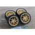 1/24 19'' Rays Volk Racing G025 Rim set with Tyres