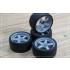 1/24 16'' Prodrive GC-05N Rim set with Tyres