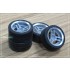 1/24 20'' Advan super Racing v2 Rim set with Tyres