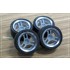 1/24 20'' Advan super Racing v2 Rim set with Tyres