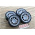1/24 18'' BBS RE686 Rim set with Tyres for Nunu BMW 320i (E46) ETCC kit