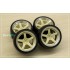 1/24 18'' Work Emotion T5R 2P Rim set with Tyres