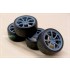 1/24 19'' Rays NE24 Rim set (Offset rear deep) with Tyres