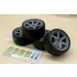 1/24 19'' Rays TE37 Rim set with Tyres