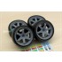 1/24 19'' Rays TE37 Rim set with Tyres