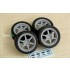 1/24 18'' SSR Type C Rim set with Tyres