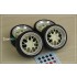 1/24 18'' BBS LM-R Rim set with Tyres