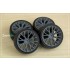 1/24 20'' Rays G16 Rim set (5 holes) with Tyres