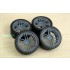 1/24 20'' WedsSport SA60M Rim set (5 holes) with Tyres