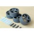 1/24 18'' OZ Racing Wheels for NuNu Audi A4 BTCC