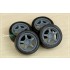 1/24 18'' Rays 57CR Rim set (5 holes) with Tyres