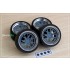 1/24 20'' SSR Professor MS3 Rim set with Tyres