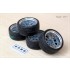 1/24 18'' Rays Volk Racing GT-N Rim set with Tyres