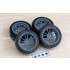 1/24 20'' Enkei GTC01RR Rim set with Tyres