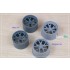 1/24 18'' Porsche RSR Le Mans BBS Rim set without Tyre for Nunu kit