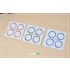 1/24 19'' SSR Formula Aero Mesh Rim set with Tyres