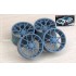 1/24 Porsche 992 GT3 RS Rim set (Without Discs cover) without Tyre for Tamiya kit