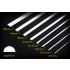 Semicircle Shape Plastic Rod set(8pcs, dia 1mm-8mm, each length 250mm)