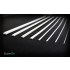 Semicircle Shape Plastic Rod set(8pcs, dia 1mm-8mm, each length 250mm)