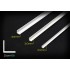 L Shape Plastic Rod set (2x2mmx1pc, 3.3mmx1pc, 4.4mm x1pc, each length 250mm)
