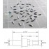 1/24 Wheel Air Valves A (5pcs, each dia 0.5mm)