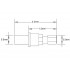 1/24 Wheel Air Valves A (5pcs, each dia 0.5mm)