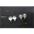 1/24 Headlight Detail Up Parts Set (6.5mm) for Tamiya kit