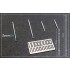 1/24 Bumper Strut Bar 2pcs (14mm) and 2pcs (8mm)