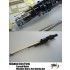 1/32 Kyushu J7W1 Shinden Turned Metal Machine Guns (4 Guns)& Gas Springs (8 Springs)