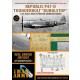 1/24 P-47D Thunderbolt Bubbletop Markings & Stencil Masks for Kinetic kits