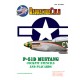 1/48 P-51D Cockpit Stencils and Placards Decals for Meng Model/Airfix/Tamiya kits